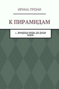 К пирамидам. «…внидоша воды до души моея»