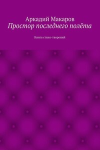 Простор последнего полёта. Книга стихо-творений