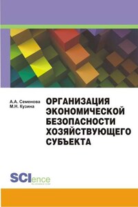 Организация экономической безопасности хозяйствующего субъекта. Учебно-методическое пособие