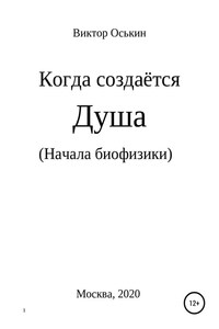 Когда создаётся душа. Начала биофизики