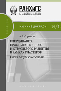 Координация пространственного и отраслевого развития в рамках кластеров. Опыт зарубежных стран