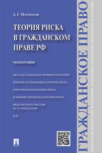 Теория риска в гражданском праве РФ. Монография